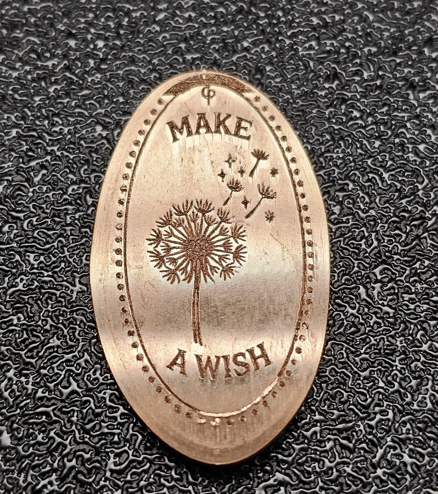 Make a Wish Pressed Penny Penny Elongated Coin - Image 2