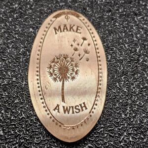 Make a Wish Pressed Penny Penny Elongated Coin - Image 1