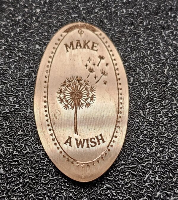 Make a Wish Pressed Penny Penny Elongated Coin