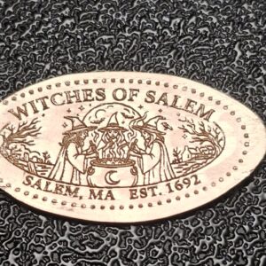 Witches Of Salem Pressed Penny Elongated Coin - Image 1